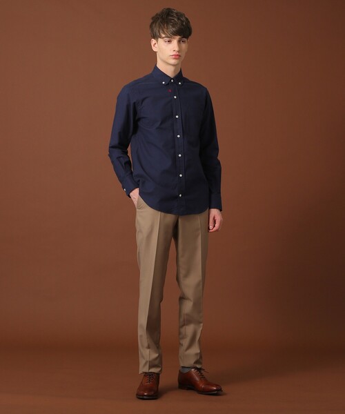 DRESSTERIOR（ドレステリア）の「◆定番OXラウンドカラーシャツ（シャツ/ブラウス・メンズ・ダークネイビー・90/91/92）」の11枚目の写真