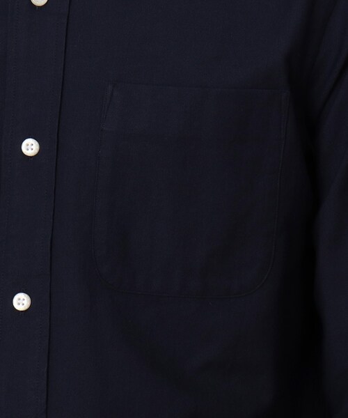 DRESSTERIOR（ドレステリア）の「◆定番OXラウンドカラーシャツ（シャツ/ブラウス・メンズ・ダークネイビー・90/91/92）」の15枚目の写真