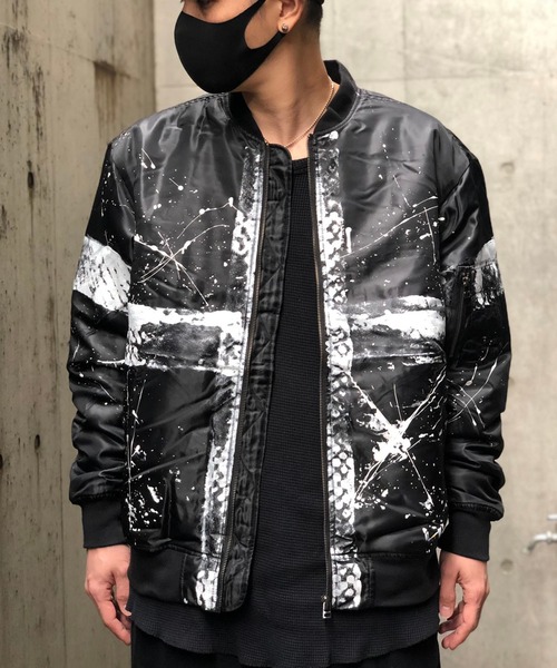 NO ID.（ノーアイディ）の「ペイントMA-1-BLZ（MA-1）」 - WEAR