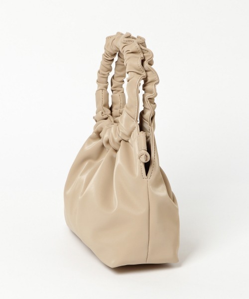 Heather（ヘザー）の「ギャザーハンドルＢＡＧ 　926716（ショルダーバッグ・レディース・ベージュ/パープル/アイボリー・ONESIZE）」の20枚目の写真