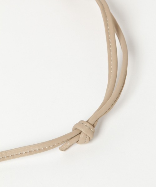 Heather（ヘザー）の「ギャザーハンドルＢＡＧ 　926716（ショルダーバッグ・レディース・ベージュ/パープル/アイボリー・ONESIZE）」の13枚目の写真