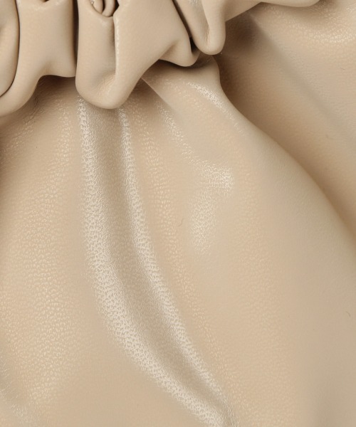 Heather（ヘザー）の「ギャザーハンドルＢＡＧ 　926716（ショルダーバッグ・レディース・ベージュ/パープル/アイボリー・ONESIZE）」の17枚目の写真