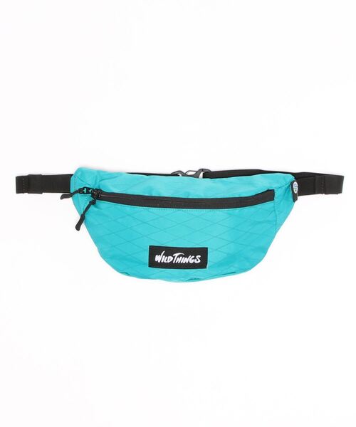 WILD THINGS（ワイルドシングス）の「★WILDTHINGS★X-PACK 　ウエストバッグ（ボディバッグ/ウエストポーチ・レディース・ベージュ/ターコイズブルー/ホワイト/ブラック/オリーブ/カモフラージュ/グレー・FREE）」の6枚目の写真