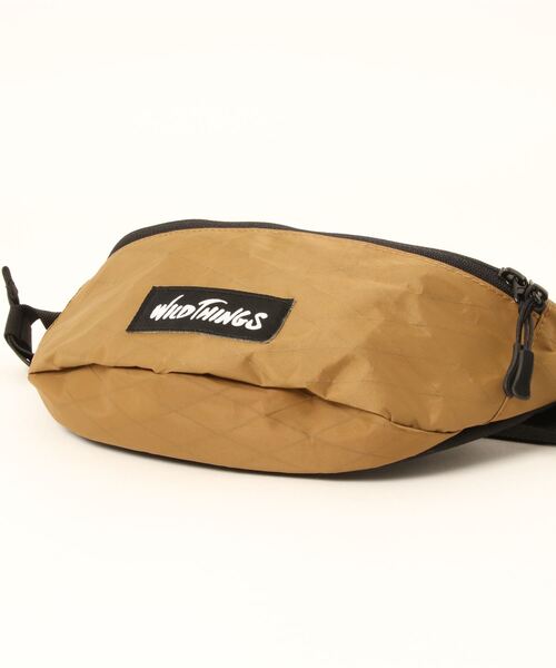WILD THINGS（ワイルドシングス）の「★WILDTHINGS★X-PACK 　ウエストバッグ（ボディバッグ/ウエストポーチ・レディース・ベージュ/ターコイズブルー/ホワイト/ブラック/オリーブ/カモフラージュ/グレー・FREE）」の10枚目の写真