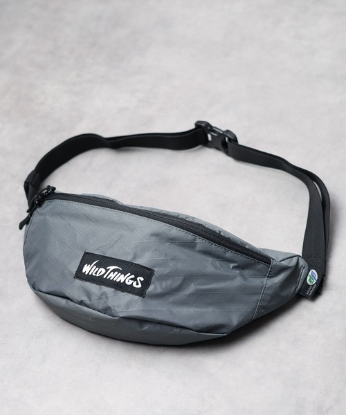 WILD THINGS（ワイルドシングス）の「★WILDTHINGS★X-PACK 　ウエストバッグ（ボディバッグ/ウエストポーチ・レディース・ベージュ/ターコイズブルー/ホワイト/ブラック/オリーブ/カモフラージュ/グレー・FREE）」の4枚目の写真
