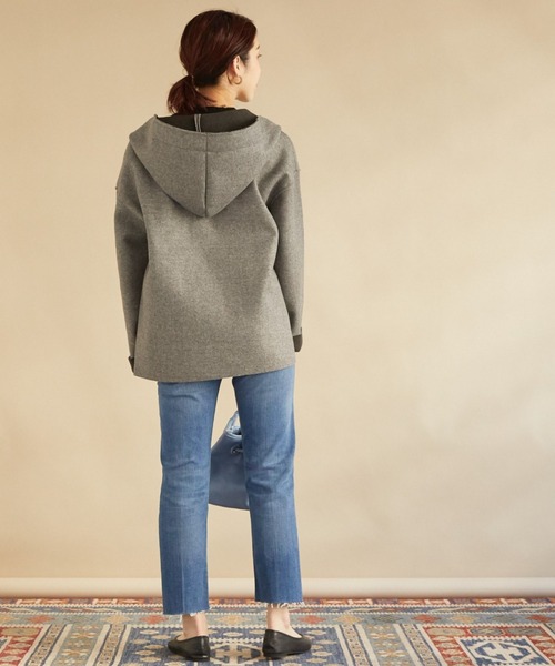 Web限定 Doux Archives ドゥアルシーヴ のその他アウター Doux フード付きショートジャケット その他アウター セール ジャケット アウター Archives ドゥアルシーヴ のファッション 21人気no 1の