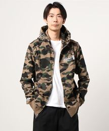 a bathing ape BAPE ダッフルコート メンズMサイズ カモフラ柄 A BATHING APE - A BATHING APE カモフラ ダッフルコート エイプ