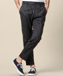 BEAUTY&YOUTH UNITED ARROWS | BY タータン/ストライプ ウーステッド ノープリーツ パンツ(その他パンツ)