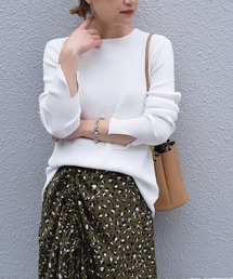 PICCIN | 袖スリット後ボタンニット(ニット/セーター)