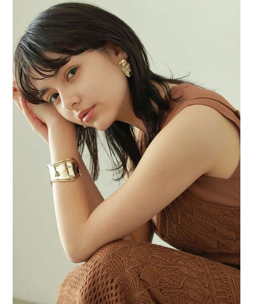 LAGUNAMOON（ラグナムーン）の「マーブルフォルムイヤリング（イヤリング・レディース・シルバー/ゴールド・FREE）」の6枚目の写真