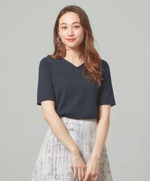 closet story | ＜closet story＞□デオドラント Vネック SSL ニット -手洗い可能-(ニット/セーター)