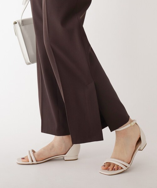 AG by aquagirl（エージーバイアクアガール）の「◆ダブルチューブラインサンダル（サンダル・レディース・オフホワイト/ブラック/イエロー・01/02/03）」の11枚目の写真