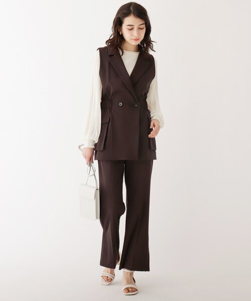 AG by aquagirl（エージーバイアクアガール）の「◆ダブルチューブラインサンダル（サンダル・レディース・オフホワイト/ブラック/イエロー・01/02/03）」の12枚目の写真