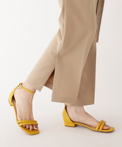 AG by aquagirl（エージーバイアクアガール）の「◆ダブルチューブラインサンダル（サンダル・レディース・オフホワイト/ブラック/イエロー・01/02/03）」の14枚目の写真