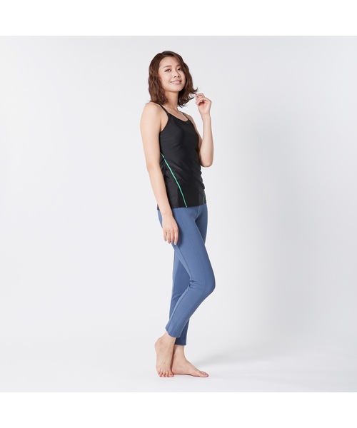FILA(フィラ)の「【FILA/フィラ】カルソンパンツ レギンス / フィットネス ヨガ ジム 水陸両用(その他パンツ・レディース・ブラック/ベージュ/ネイビー・MEDIUM/LARGE)」の7枚目の写真