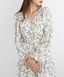 one after another NICE CLAUP（ワンアフターアナザーナイスクラップ）の「【ZOZO限定】カシュクールバックリボンワンピース（ワンピース）」
