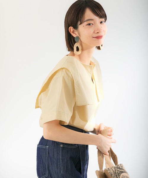 Web限定 セーラーカラーブラウス シャツ ブラウス Kbf ケイビーエフ のファッション通販 Zozotown