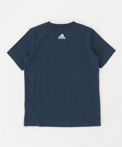 adidas(アディダス)の「アディダス adidas BグラフィックTシャツ(Tシャツ/カットソー・キッズ・ネイビー/ホワイト・120cm/130cm/160cm/140cm/150cm)」の4枚目の写真