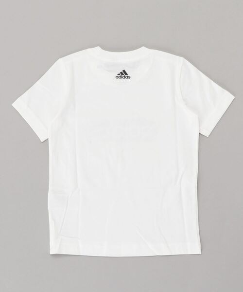 adidas(アディダス)の「アディダス adidas BグラフィックTシャツ(Tシャツ/カットソー・キッズ・ネイビー/ホワイト・120cm/130cm/160cm/140cm/150cm)」の3枚目の写真