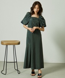 SNIDEL | ボリュームスリーブナローワンピース(ワンピース)