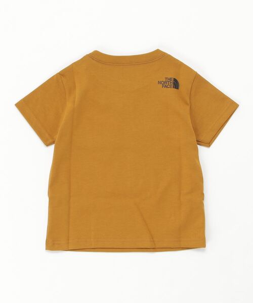 THE NORTH FACE（ザノースフェイス）の「ザ ノース フェイス THE NORTH FACE S/S Small Square Logo Tee(ショートスリーブスモールスクエアロゴティー)（Tシャツ/カットソー・キッズ・ホワイト/ブルー/ブラウン/グレー・120cm/130cm/140cm/100cm/150cm/110cm）」の6枚目の写真