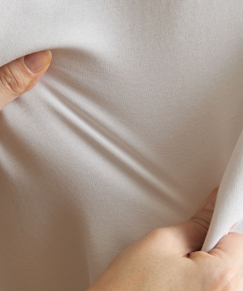 BEARDSLEY（ビアズリー）の「袖プックリチュニック（Tシャツ/カットソー・レディース・ライトグレー/ブルー・FREE）」の17枚目の写真