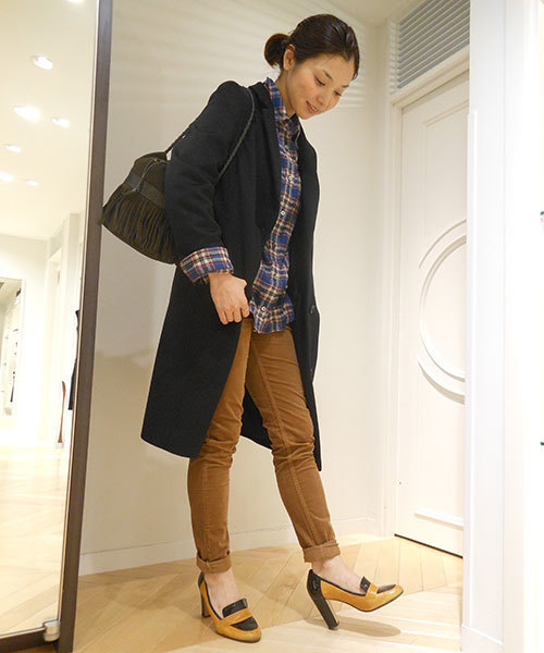 delave(デラヴェ)の「delave ストレッチコーデュロイスキニーパンツ(その他パンツ・レディース・ブラック/キャメル/ボルドー・32/36/34)」の11枚目の写真