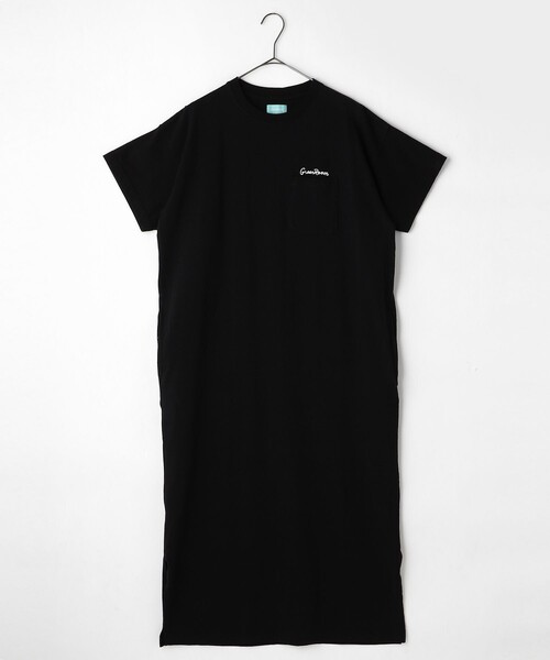 FREAK'S STORE（フリークスストア）の「▽【WEB限定】GREENROOM/グリーンルーム　ORANGE&PARK/オレンジ＆パーク 別注ワンピース（ワンピース・レディース・ホワイト/ライトグレー/ブルー/ブラック・ﾌﾘ-）」の8枚目の写真