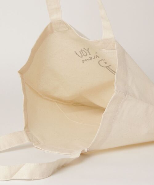 DANIEL JOHNSTON(ダニエルジョンストン)の「HI HOW ARE YOU CARRY ALL BAG / ハイハワユー キャリーオールバッグ(トートバッグ・レディース・ナチュラル・FREE)」の4枚目の写真