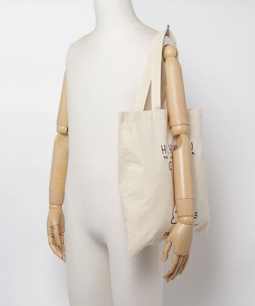 DANIEL JOHNSTON(ダニエルジョンストン)の「HI HOW ARE YOU CARRY ALL BAG / ハイハワユー キャリーオールバッグ(トートバッグ・レディース・ナチュラル・FREE)」の5枚目の写真