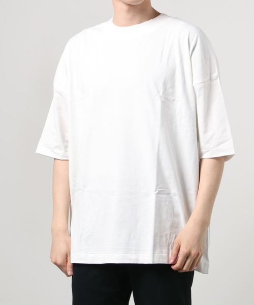 SHINYAKOZUKA（シンヤコヅカ）の「【SHINYA KOZUKA】 SET-IN WITH FRUIT OF THE LOOM（Tシャツ/カットソー・メンズ・ホワイト/ブラック/ダークグレー/グレー・LARGE/MEDIUM）」の2枚目の写真