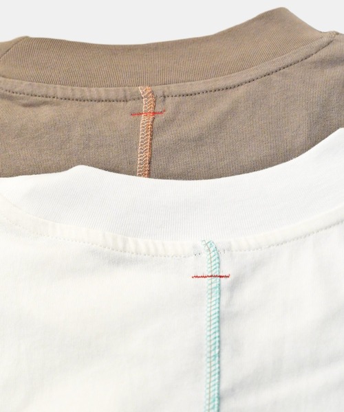 SHINYAKOZUKA（シンヤコヅカ）の「【SHINYA KOZUKA】 SET-IN WITH FRUIT OF THE LOOM（Tシャツ/カットソー・メンズ・ホワイト/ブラック/ダークグレー/グレー・LARGE/MEDIUM）」の8枚目の写真