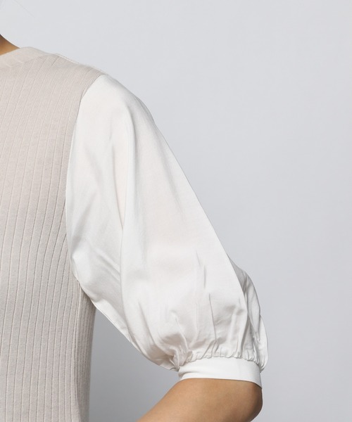 GLOBAL WORK(グローバルワーク)の「フハクドッキングチュニック/947964(Tシャツ/カットソー・レディース・ブラック/その他/アイボリー・FREE)」の20枚目の写真
