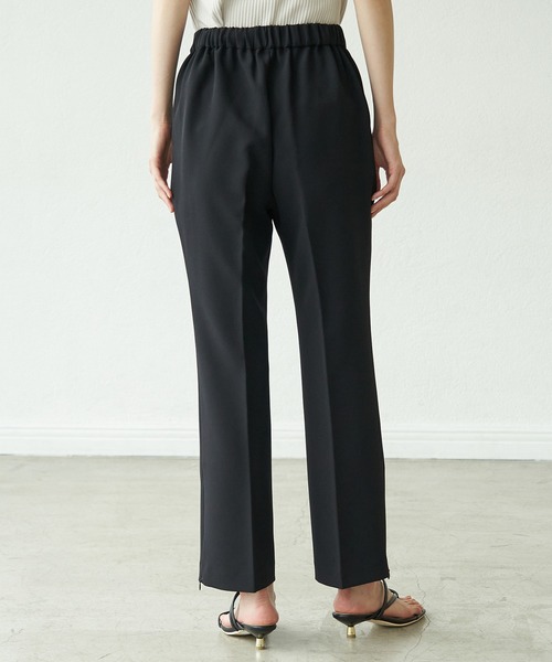 ROPE' PICNIC（ロペピクニック）の「【ラク美】ファスナースリットパンツ（その他パンツ・レディース・ブラック/カーキ/パープル系その他/イエロー系その他3/イエロー系その他5/ライトグリーン/ブラウン/ピンク系その他2/イエロー系その他4・40/38/36）」の11枚目の写真