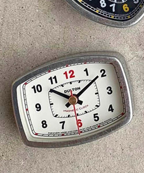 DULTON（ダルトン）の「MAGNETIC CLOCK/マグネット 時計（置時計・メンズ・ブラック/アイボリー/ブラック系その他/ベージュ系その他/ブラック系その他2/ベージュ系その他2・FREE）」の4枚目の写真