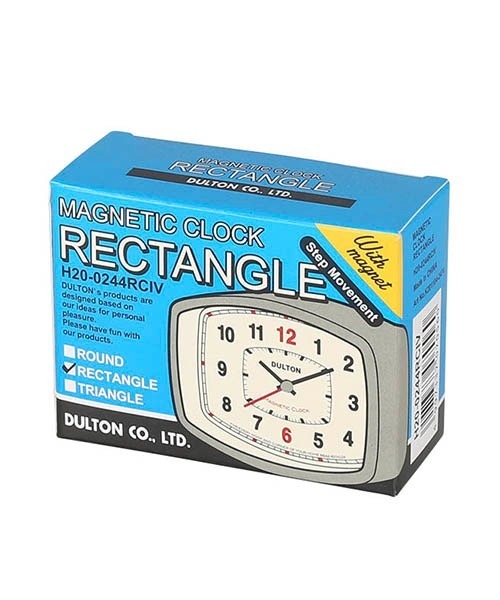 DULTON（ダルトン）の「MAGNETIC CLOCK/マグネット 時計（置時計・メンズ・ブラック/アイボリー/ブラック系その他/ベージュ系その他/ブラック系その他2/ベージュ系その他2・FREE）」の12枚目の写真