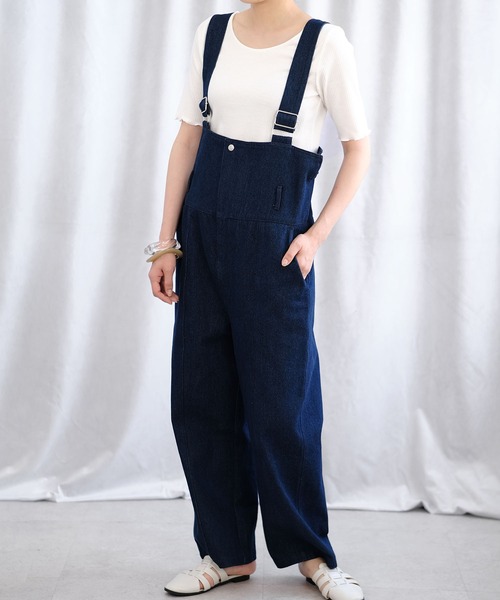 ＡＮＤＪ（アンドジェイ）の「バックレースアップラウンドネックテレコトップス（Tシャツ/カットソー・レディース・モカ/オフホワイト/ブラック・M）」の8枚目の写真