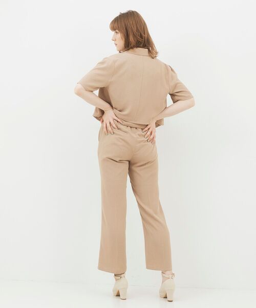 MAJESTIC LEGON（マジェスティックレゴン）の「コルセットベルト付Ladyパンツ（その他パンツ・レディース・ベージュ/アイボリー/ブラウン系その他2・SMALL/MEDIUM）」の4枚目の写真