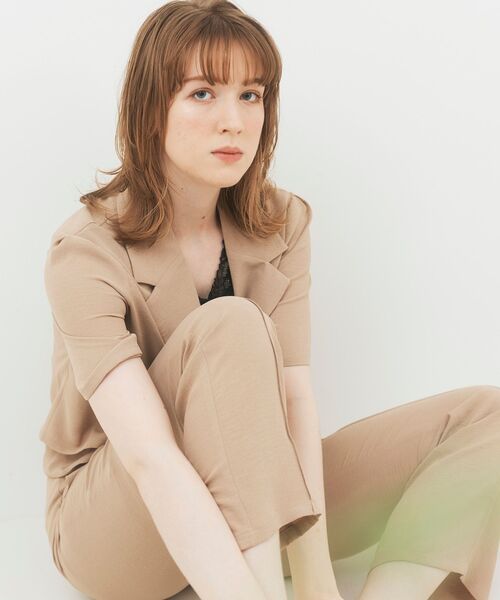 MAJESTIC LEGON（マジェスティックレゴン）の「コルセットベルト付Ladyパンツ（その他パンツ・レディース・ベージュ/アイボリー/ブラウン系その他2・SMALL/MEDIUM）」の7枚目の写真