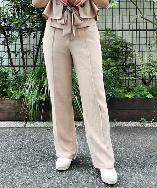 MAJESTIC LEGON（マジェスティックレゴン）の「コルセットベルト付Ladyパンツ（その他パンツ・レディース・ベージュ/アイボリー/ブラウン系その他2・SMALL/MEDIUM）」の15枚目の写真