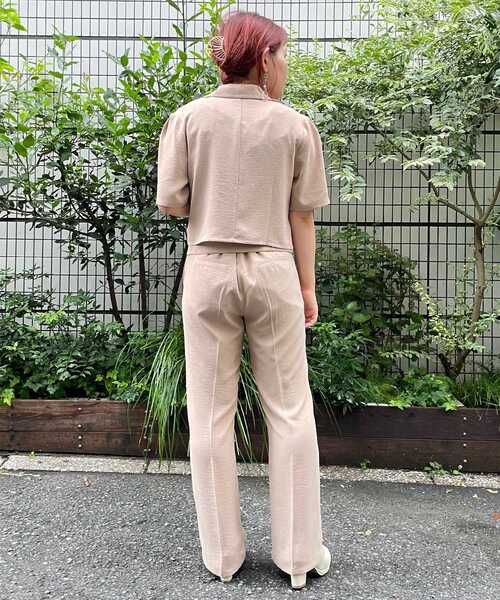 MAJESTIC LEGON（マジェスティックレゴン）の「コルセットベルト付Ladyパンツ（その他パンツ・レディース・ベージュ/アイボリー/ブラウン系その他2・SMALL/MEDIUM）」の19枚目の写真