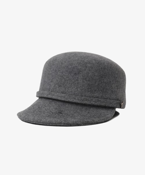 milsa(ミルサ)の「milsa WL Felt DegaulleCap(キャスケット・レディース・ブラック/ネイビー/グレー・57cm)」の3枚目の写真