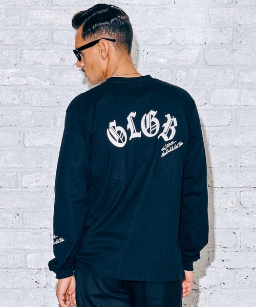 CRIMIE（クライミー）の「OLD ENGLISH LOGO LONG SLEEVE TEE（Tシャツ/カットソー・メンズ・ホワイト/ブラック・S/M/L/XL/XXL）」の6枚目の写真