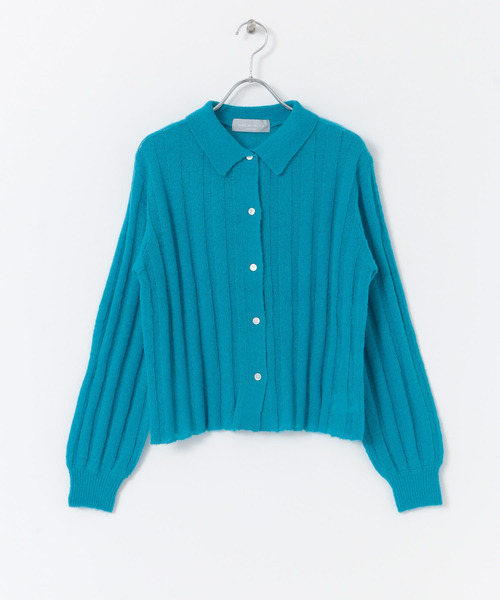 URBAN RESEARCH DOORS（アーバンリサーチドアーズ）の「『別注』Audrey and John Wad×DOORS　Knit Shirts PO（ニット/セーター・レディース・ブラウン/イエロー/ライトブルー・ONE）」の11枚目の写真