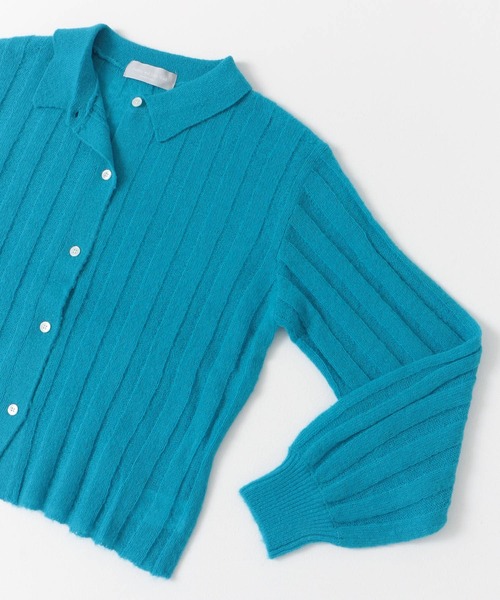 URBAN RESEARCH DOORS（アーバンリサーチドアーズ）の「『別注』Audrey and John Wad×DOORS　Knit Shirts PO（ニット/セーター・レディース・ブラウン/イエロー/ライトブルー・ONE）」の12枚目の写真