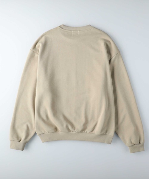 CAMP7（キャンプセブン）の「【CAMP7】重ねプリントロゴスウェット（スウェット・レディース・ライトグレー/ブラック/ベージュ・S/M/L）」の17枚目の写真