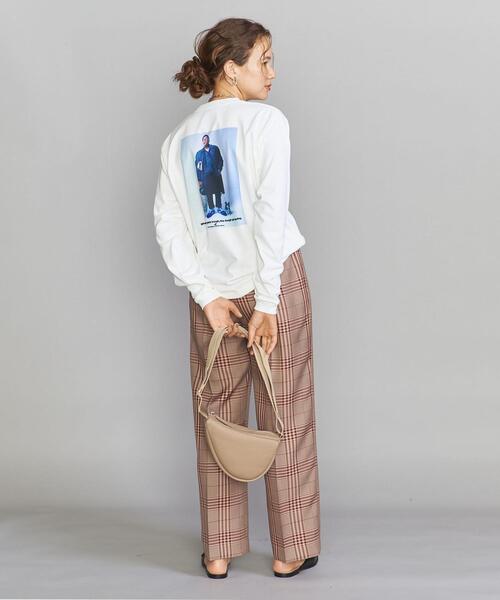 NEW BALANCE(ニューバランス)の「【別注】<New Balance(ニューバランス)>GRANDDAD ロングスリーブカットソー◆(Tシャツ/カットソー・レディース・ホワイト・S)」の7枚目の写真