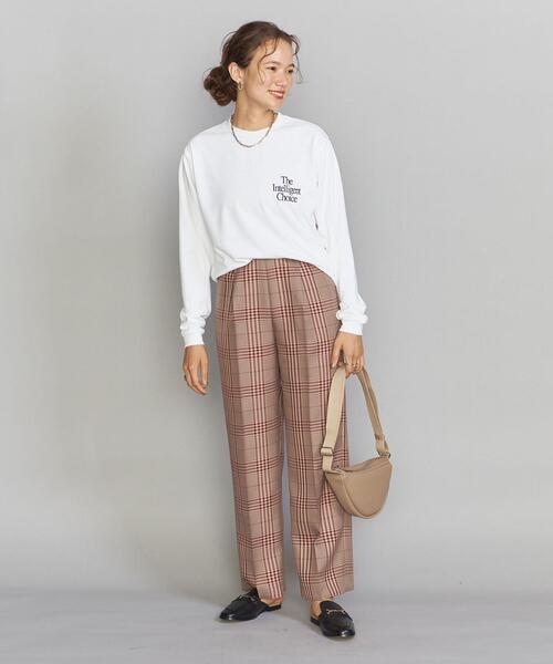 NEW BALANCE(ニューバランス)の「【別注】<New Balance(ニューバランス)>GRANDDAD ロングスリーブカットソー◆(Tシャツ/カットソー・レディース・ホワイト・S)」の8枚目の写真