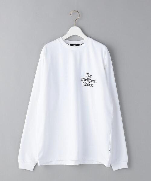 NEW BALANCE(ニューバランス)の「【別注】<New Balance(ニューバランス)>GRANDDAD ロングスリーブカットソー◆(Tシャツ/カットソー・レディース・ホワイト・S)」の9枚目の写真