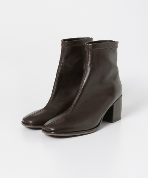 SENSE OF PLACE by URBAN RESEARCH（センスオブプレイスバイアーバンリサーチ）の「スクエアトウセンターシームストレッチブーツ（ブーツ・レディース・ブラック/ベージュ/ブラウン/アイボリー・SMALL/MEDIUM/LARGE）」の10枚目の写真